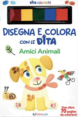 Disegna e colora con le dita